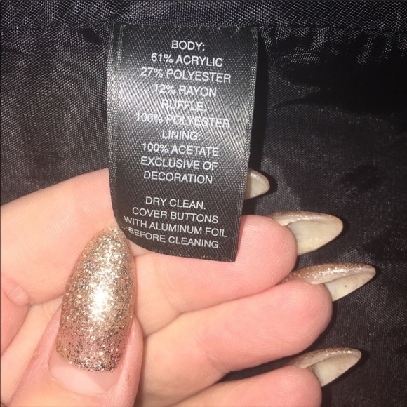 White House Black Market Houndstooth Lace trimmed - Picture 7 of 8